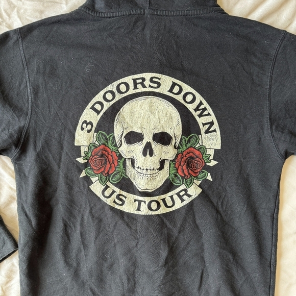 3 Doors Down Zip Up Hoodie - Picture 3 of 8